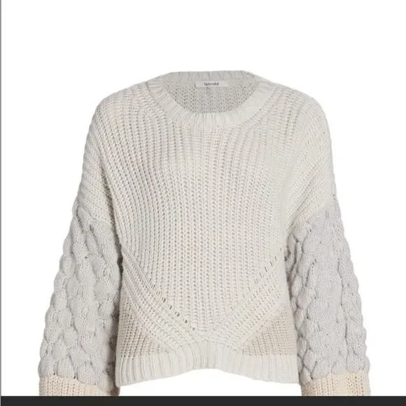 Splendid cable knit Margo Sweater​ - Picture 7 of 10